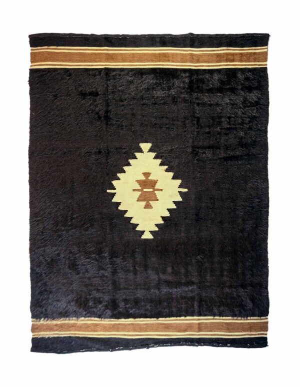 LOT.102 Antik Siirt Battaniyesi 100+ Yaş 147 x 181 cm