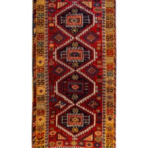 LOT.111 Antep Halısı Çarkıfelek Bordür 19. Yüzyıl 120 x 240 cm