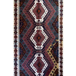 LOT.125 Antik Konya Cihanbeyli Kilimi 120+ Yaş 185 x 355 cm