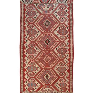 LOT.126 Antik Mut Kilimi 19. Yüzyıl Sonu 160 x 320 cm