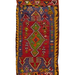 LOT.132 Yozgat Kilim Yastık 80+ Yaş 56 x 102 cm