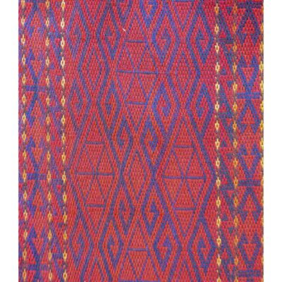 LOT.144 Antik Türkmen Kilim Perde 19. Yüzyıl Ortası 114 x 200 cm