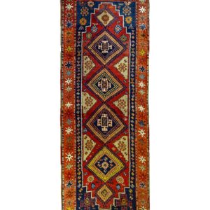 LOT.25 Antik Maraş Halısı 120+ Yaş 95 x 263 cm
