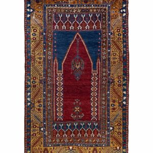 LOT.28 Antik Zile Halısı 120+ Yaş 112 x 195