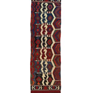 LOT.38 Antik Karakuzulu Kilim 120+ Yaş 105 x 390 cm
