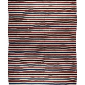 LOT.40 Antik Bergama Çubuklu Kilim 130+ Yaş 145 x 215 cm