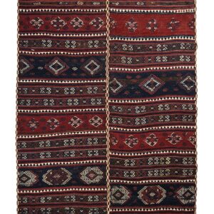 LOT.48 Antik Malatya Arapgir Kilim 2'li LOT 19. Yüzyıl