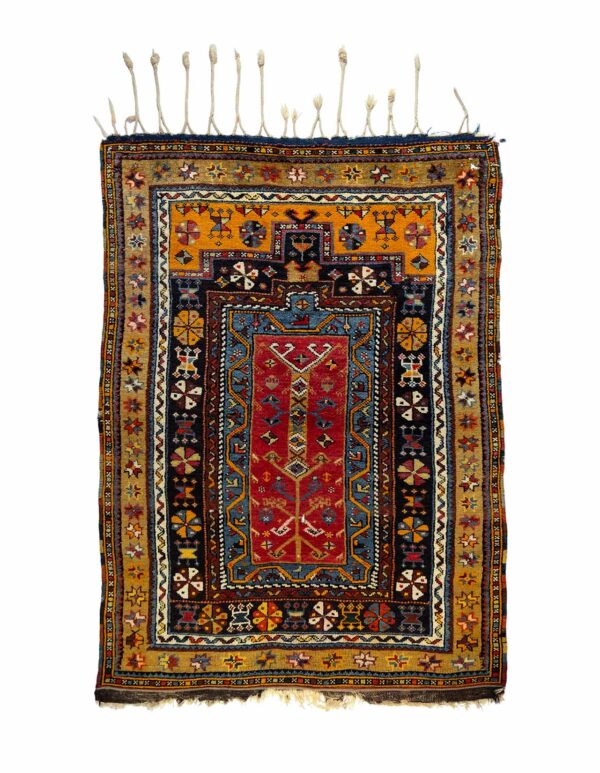 LOT.52 Antik Keles Halısı 120+ Yaş 103 x 150 cm