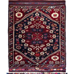 LOT.54 Karadere Kız Bergama Halısı 90+ Yaş 103 x 142 cm