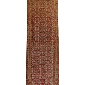 LOT.59 Antik Sivas Yolluk Doğuş Model Halı 19. Yüzyıl 98 x 340 cm