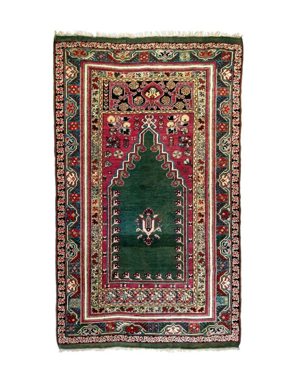 LOT.6 Antik Mucur Halısı 19. Yüzyıl 120 x 190 cm