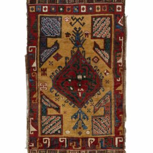 LOT.65 Konya Halısı Reprodüksiyon 18. Yüzyıl Söküntü Hasır ve İp