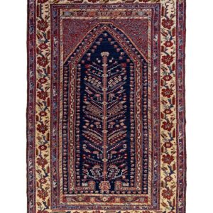 LOT.71 Antik Selvili Kula Halısı 120+ Yaş 130 x 191 cm