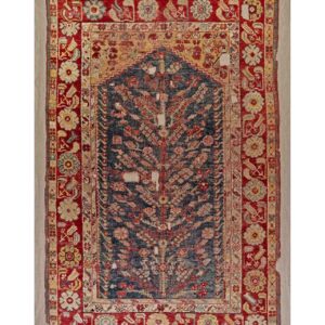 LOT.77 Antik Kula Halısı 19. Yüzyıl Başı 125 x 198 cm