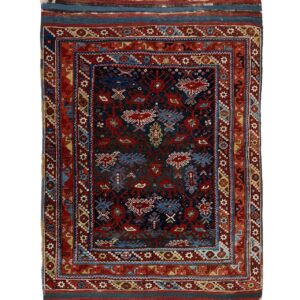 LOT.99 Antik Döşemealtı Halısı 19. Yüzyıl 124 x 156 cm
